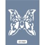 D940 Kelebek Model D Serisi Stencil 15x20cm