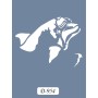 D954 Yunus Model D Serisi Stencil 15x20cm