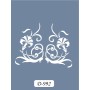 D992 Göbek Model D Serisi Stencil 15x20cm