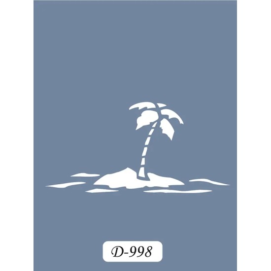 D998 Ada Model D Serisi Stencil 15x20cm