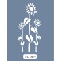 D1027 Güne Bakan Model D Serisi Stencil 15x20cm