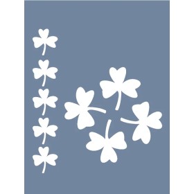 D1033 Yonca Model D Serisi Stencil 15x20cm