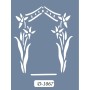 D1067 Çerçeve Model D Serisi Stencil 15x20cm