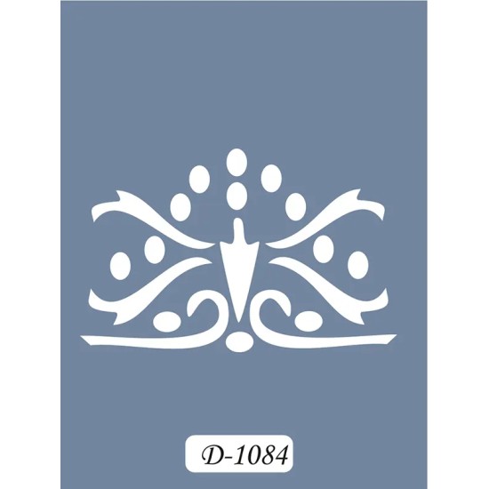 D1084 Bordür Model D Serisi Stencil 15x20cm