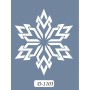 D1103 Göbek Model D Serisi Stencil 15x20cm