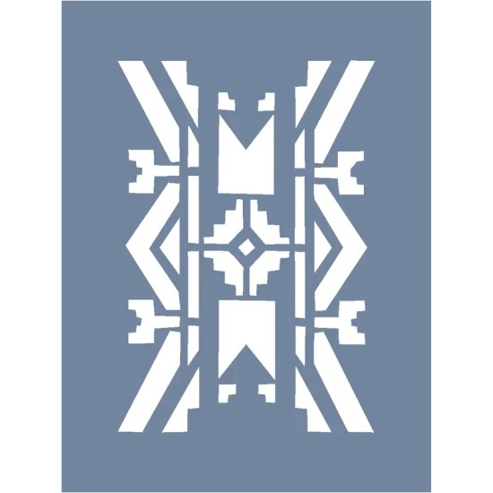 D493 Bordür Model D Serisi Stencil 15x20cm