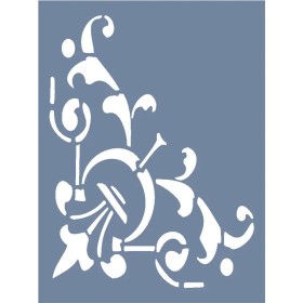 D744 Karo Model D Serisi Stencil 15x20cm