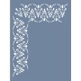 D888 Köşe Bordür Model D Serisi Stencil 15x20cm