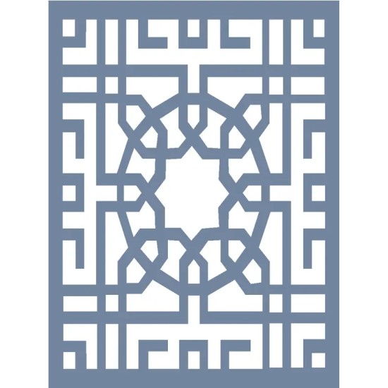 D955 Fayans Model D Serisi Stencil 15x20cm