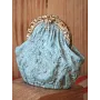 Atölye Tasarımı Vintage Çanta Figürlü Ahşap Kapı Stoperi - 12 cm