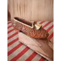 Atölye Tasarımı Vintage Ayakkabı Figürlü Ahşap Kapı Stoperi - 14 cm