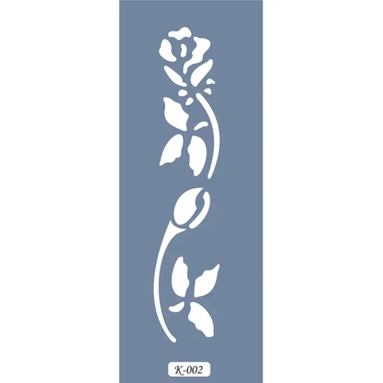 K02 6x20 Bordür Model Stencil