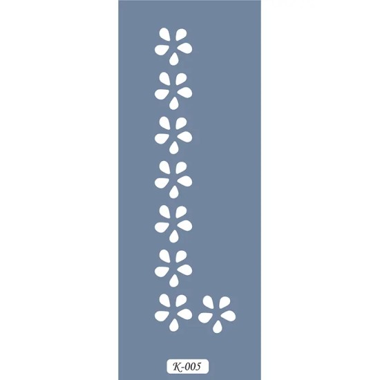 K05 6x20 Bordür Model Stencil