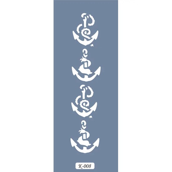 K08 6x20 Bordür Model Stencil