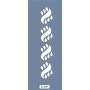 K09 6x20 Bordür Model Stencil