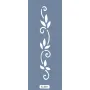 K01 6x20 Bordür Model Yaprak Desenli Stencil