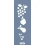 K14 6x20 Bordür Model Meyve Stencil