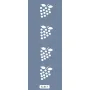 K15 6x20 Bordür Model Üzüm Stencil