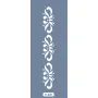 K20 6x20 Bordür Model Floral Desen Stencil