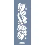 K39 6x20 Bordür Model Yılbaşı Yaprak Stencil