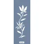 K95 6x20 Bordür Model Çiçek ve Yaprak Stencil
