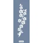 K102 6x20 Bordür Model Çiçek Dalı Stencil