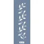 K116 6x20 Bordür Model Yaprak Dal Stencil