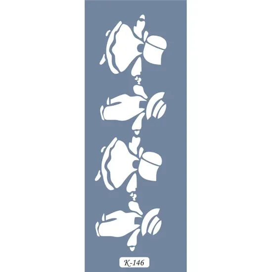 K146 6x20 Bordür Model Çocuklar Stencil