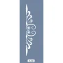 K166 6x20 Bordür Model Dekoratif Kenar Stencil