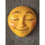 Atölye Tasarımı Gülen Yüz Duvar Maskı - 30x28 cm