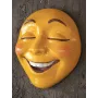 Atölye Tasarımı Kahkaha Atan Duvar Maskı - 30x28 cm