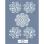 DC08 Mandala Dantel Model Stencil 15x20cm