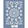 DC10 Geometrik Dantel Model Stencil 15x20cm