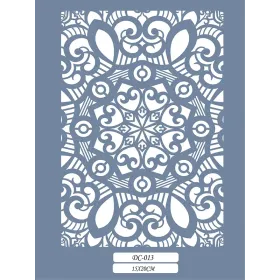 DC13 Mandala Dantel Model Stencil 15x20cm