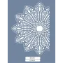 DC14 Mandala Dantel Model Stencil 15x20cm