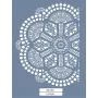 DC16 Mandala Dantel Model Stencil 15x20cm