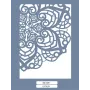 DC20 Mandala Dantel Model Stencil 15x20cm