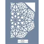DC24 Mandala Dantel Model Stencil 15x20cm