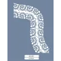 DC36 Spiral Dantel Model Stencil 15x20cm