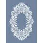 DS09 Oval Dantel Model Stencil 25x35cm