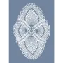 DS24 Oval Dantel Model Stencil 25x35cm