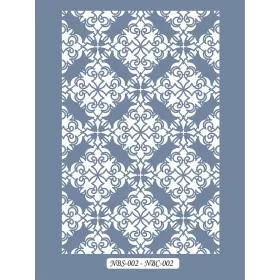 NBC02 Damask Dantel Model Stencil 21x30cm