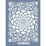 NBC04 Mandala Dantel Model Stencil 21x30cm