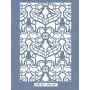 NBC10 Desen Dantel Model Stencil 21x30cm