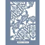 NBC14 Geometrik Dantel Model Stencil 21x30cm