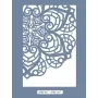 NBC17 Mandala Dantel Model Stencil 21x30cm