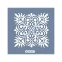 KA32 Geometrik Fayans Desen Stencil 22x22cm