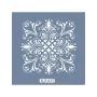 KA33 Damask Fayans Desen Stencil 22x22cm