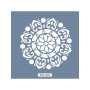 YB03 Mandala Model Yuvarlak Seri Stencil 22x22cm