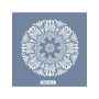 YB71 Mandala Model Yuvarlak Seri Stencil 22x22cm